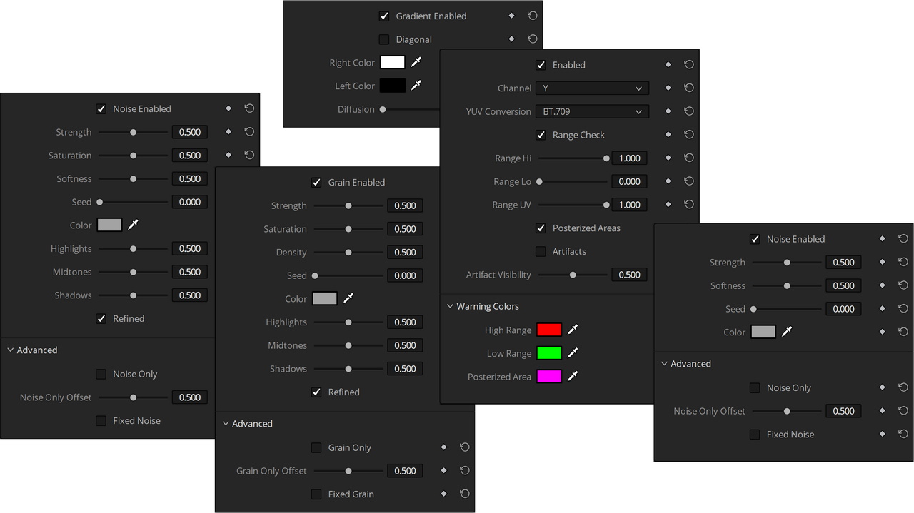 Technology Preview OpenFX plugins